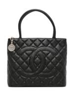 CHANEL Pre-Owned 2002 Medallion Shopper - Schwarz