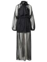Dolce&Gabbana - Black Silk Dress - Größe 40 - black