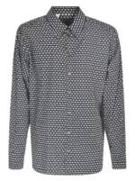 Dolce&Gabbana - Geometric-Print Cotton Shirt - Größe 41 - schwarz