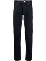 Emporio Armani Halbhohe Straight-Leg-Jeans - Blau