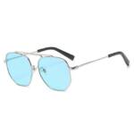 FIDDY Sonnenbrille Polarisierte Sonnenbrille Damen Herren Polarisierte Pilotenbrille (1-St) Modische Sonnenbrille für Damen, trendige Autobrille