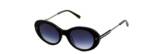 GERRY WEBER Sonnenbrille, Außergewohnliche, schwarze, Damen-Sonnenbrille, ovale Form