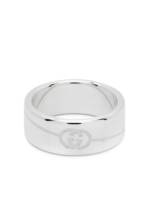 Gucci Ring mit verschlungenem GG - Silber