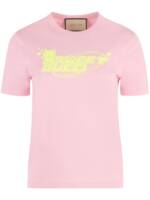 Gucci T-Shirt mit Sweet Gucci-Print - Rosa