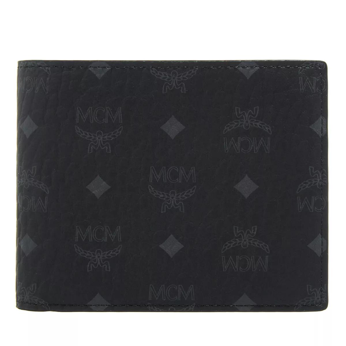 MCM Portemonnaies - M-Veritas Flap Wallet /Two-Fold Small - Gr. unisize - in Schwarz - für Damen