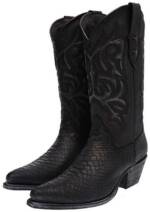 Mayura Boots ALABAMA Schwarz Cowboystiefel Rahmengenähter Damen Lederstiefel