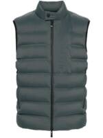 Moncler Gefütterte Oserot Weste - Grau