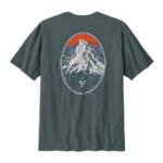 Patagonia Ms Chouinard Crest Pocket Respon Herren (Grün L ) T-Shirts