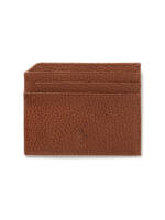 Polo Ralph Lauren - Pebble-Grain Leather Cardholder - Men - Brown