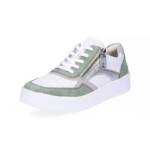 Remonte Remonte Damen Leder Sneaker weiß mintgrün Sneaker