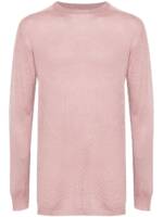 Rick Owens Oversized Pullover aus Schurwolle - Rosa