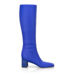 Socken-Stiefel mit Absatz Elastische Stiefel für Damen - Handgemacht in Italien aus Textil - Blau - Selbst gestalten - GIROTTI