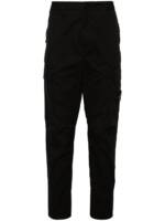 Stone Island Tapered-Cargohose mit Kompass-Patch - Schwarz