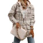 AFAZ New Trading UG Cardigan Damen-Cardigan-Jacke mit langen Ärmeln und Kapuze für den Herbst