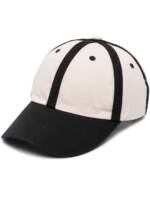 Acne Studios Baseballkappe in Colour-Block-Optik - Schwarz