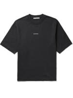 Acne Studios - Logo-Print Cotton-Jersey T-Shirt - Men - Black - XS