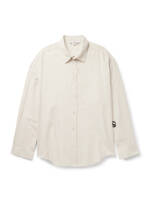 Acne Studios - Setar Oversized Logo-Appliquéd Cotton Shirt - Men - White - IT 48
