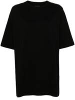 Balenciaga T-Shirt mit Logo-Print - Schwarz