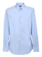 Dolce&Gabbana - Light Blue Essential Cotton Shirt - Größe 41 -