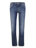 Dolce&Gabbana - Straight-Leg Washed Denim Jeans - Größe 52 -