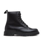 Dr. Martens 1460 Mono Smooth Leather Lace Up Boots (Schwarz)