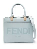 FENDI Shopper mit Logo-Prägung - Blau