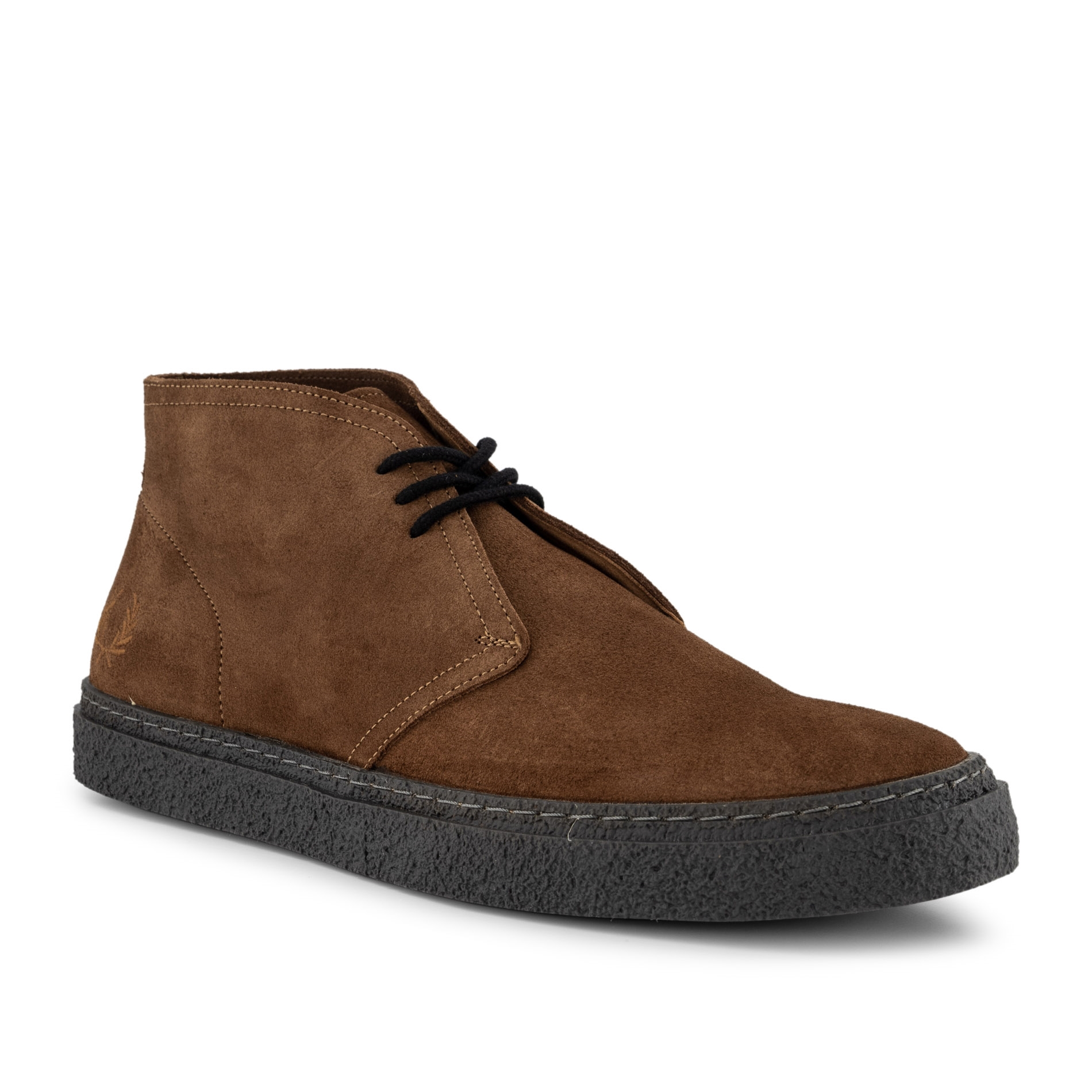 Fred Perry Herren Desert Boots braun Velours