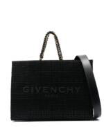 Givenchy Shopper mit Logo-Print - Schwarz