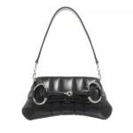 Gucci Pochettes - Horsebit Chain Small Shoulder Bag - Gr. unisize - in Schwarz - für Damen