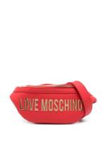 Love Moschino Gürteltasche mit Logo - Rot