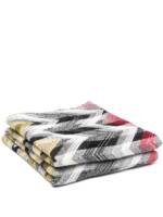 Missoni Home Decke mit Zickzackmuster - Gelb