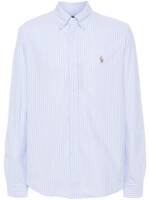 Polo Ralph Lauren Gestreiftes Hemd mit Polo Pony - Blau