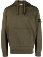 Stone Island Hoodie mit Logo - Grün