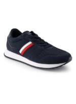 Tommy Hilfiger Herren Sneaker blau Velours