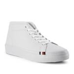 Tommy Hilfiger Herren Sneaker weiß Glattleder