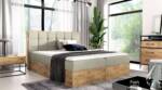 99rooms Florida Boxspringbett 200x200 cm Strukturstoff INARI Beige