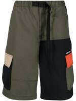 AMBUSH Cargo-Shorts in Colour-Block-Optik - Grün