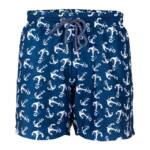 ANEMOSS Strandtuch Anemoss Marine Collection Anchors Herren Badehose, S, (1-St)