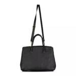 Abro Crossbody Bags - Shopper Adria aus Leder 48103491273050 - Gr. unisize - in Schwarz - für Damen