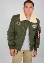 Alpha Industries Bomberjacke ALPHA INDUSTRIES Men - Bomber Jackets Injector III Air Force