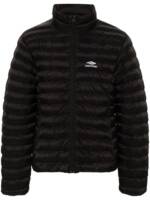 Balenciaga Gefütterte 3B Sports Icon Jacke - Schwarz