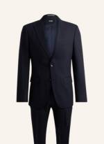 Boss Business Anzug H-Huge-2pcs-Peak-242 Slim Fit blau