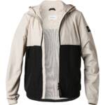 Calvin Klein Herren Jacke beige Mikrofaser unifarben