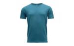 Devold Kurzarmshirt Eika - Herren T-Shirt - blau meliert