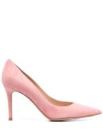 Gianvito Rossi Spitze Pumps aus Wildleder 90mm - Rosa