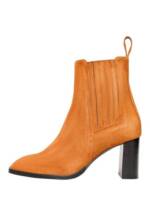 Henry Stevens Mia CB1 Businessschuh Schlupfboots Damen Chelsea Boots Leder handgefertigt, Stiefelette mit Absatz