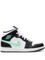 Jordan Air Jordan 1 Mid "Green Glow" Sneakers - Schwarz