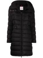 Moncler 'Flammette' Mantel - Schwarz