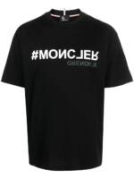 Moncler Grenoble T-Shirt mit Logo-Print - Schwarz