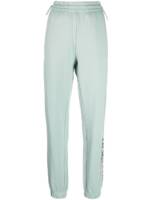 Moncler Hose mit Logo-Print - Blau